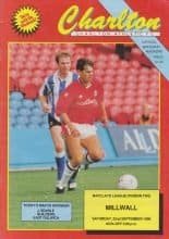 Charlton Athletic v Millwall 22-Sep-1990