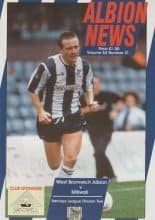 West Bromwich Albion v Millwall  23-Mar-1991