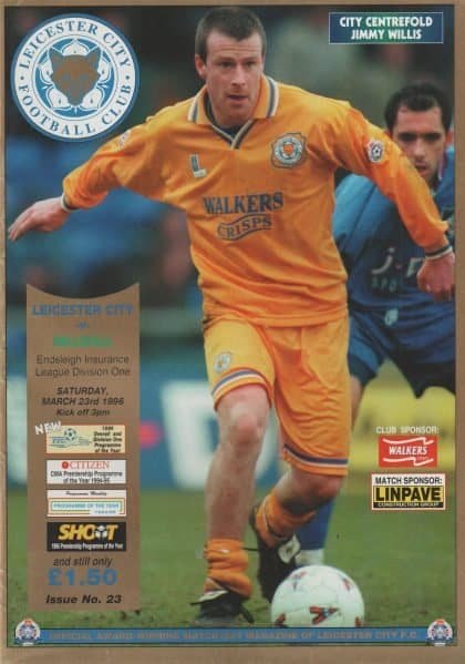 Leicester City v Millwall 23-Mar-1996