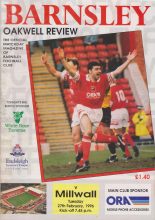 Barnsley v Millwall 27-Feb-1996