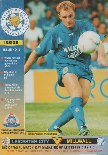 Leicester City v Millwall  28-Aug-1993