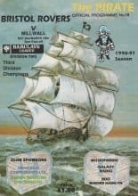 Bristol Rovers v Millwall 02-Mar-1991