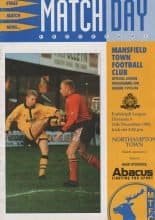 Mansfield Town v Northampton Town 11-Dec-1993