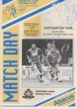 Mansfield Town v Northampton Town 17-Sep-1994