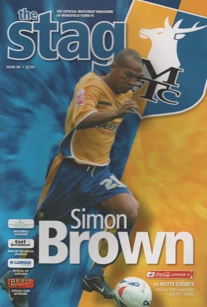 Mansfield Town v Notts County  29-Aug-2005