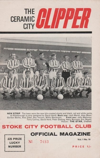 Stoke City v Nottingham Forest  26-Dec-1968