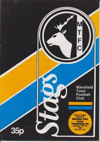 Mansfield Town v Peterborough United 11-Feb-1984