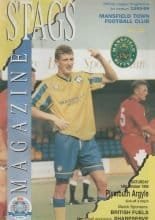Mansfield Town v Plymouth Argyle 14-Oct-1995