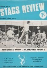 Mansfield Town v Plymouth Argyle 04-Sep-1970