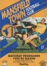 Mansfield Town v Reading 28-Dec-1992