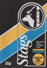 Mansfield Town v Reading 03-Mar-1984