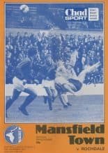 Mansfield Town v Rochdale 14-Nov-1981