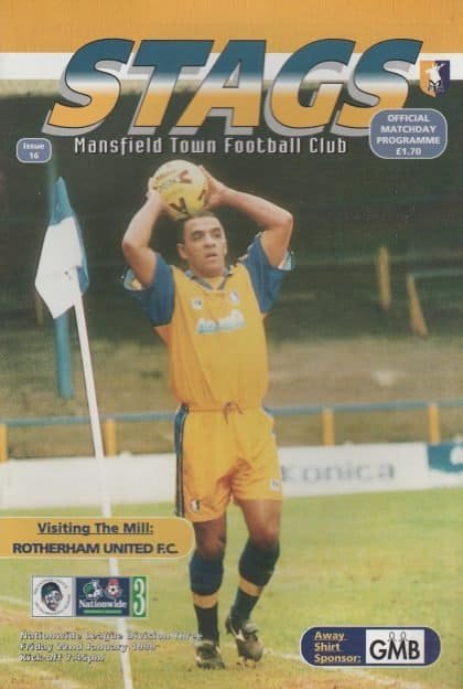 Mansfield Town v Rotherham United 22-Jan-1999