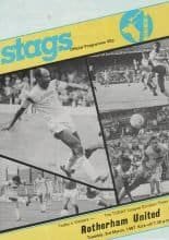 Mansfield Town v Rotherham United 03-Mar-1987