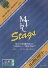 Mansfield Town v Scarborough 30-Nov-1996