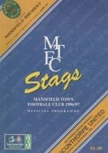 Mansfield Town v Scunthorpe United 02-Nov-1996