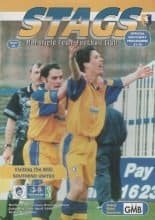 Mansfield Town v Southend United 10-Apr-1999