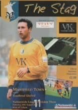 Mansfield Town v Southend United 18-Aug-2001