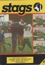 Mansfield Town v Southend United 06-May-1985