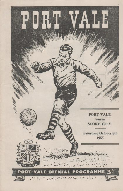 Port Vale v Stoke City 08-Oct-1955