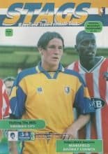 Mansfield Town v Swansea City  29-Aug-1998