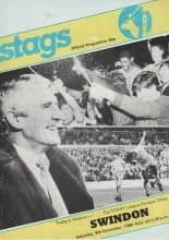Mansfield Town v Swindon Town  08-Nov-1986