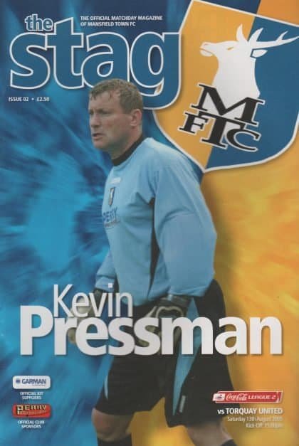 Mansfield Town v Torquay United 13-Aug-2005
