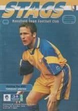 Mansfield Town v Torquay United 09-Oct-1998