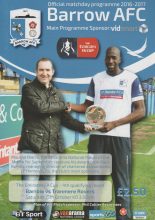 Barrow v Tranmere Rovers 15-Oct-2016