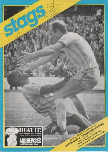 Mansfield Town v Tranmere Rovers 29-Apr-1986