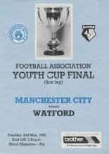 Manchester City v Watford 02-May-1989