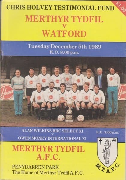 Merthyr Tydfil v Watford 05-Dec-1989