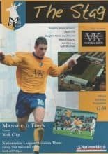 Mansfield Town v York City 23-Nov-2001