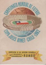 Campeonato Mundial de Futbol Copa Jules Rimet Chile 1962