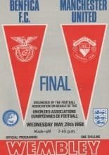 Benfica v Manchester United  29-May-1968