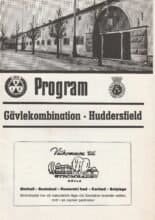 Gävlekombination v Huddersfield Town  1971-72