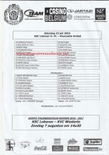 Lokeren v Newcastle United 23-Jul-2016