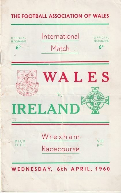 Wales v Ireland 06-Apr-1960