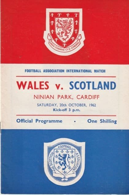Wales v Scotland  20-Oct-1962