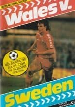 Wales v Sweden  26-Apr-1989