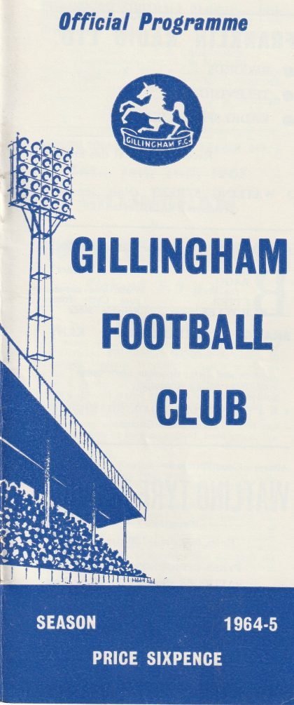 Gillingham v Workington 02-Jan-1965