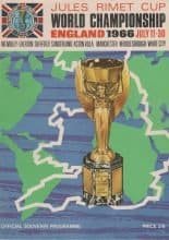1966 World Cup Tournament programme