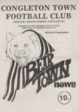 Congleton Town v Accrington Stanley 10-Jan-1981