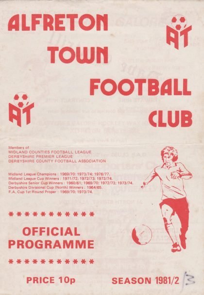 Alfreton Town v Accrington Stanley  11-Sep-1982