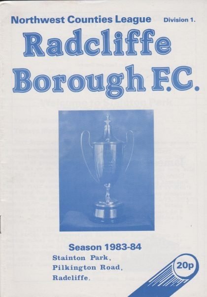 Radcliffe Borough v Accrington Stanley 1983-84