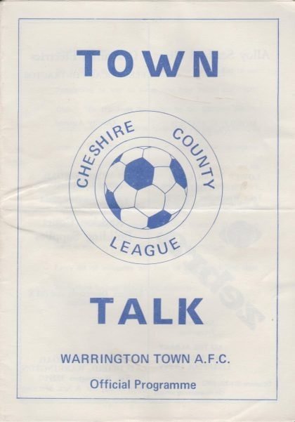 Warrington Town v Accrington Stanley 21-Mar-1981