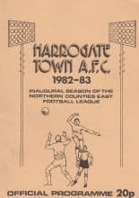 Harrogate Town v Accrington Stanley 21-Sep-1982