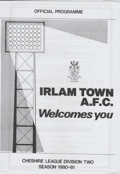 Irlam Town v Accrington Stanley 22-Apr-1981