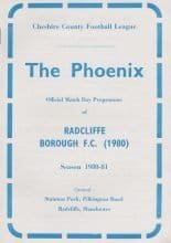 Radcliffe Borough v Accrington Stanley 24-Jan-1981