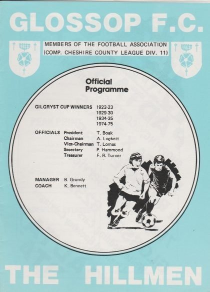 Glossop v Accrington Stanley 28-Mar-1981